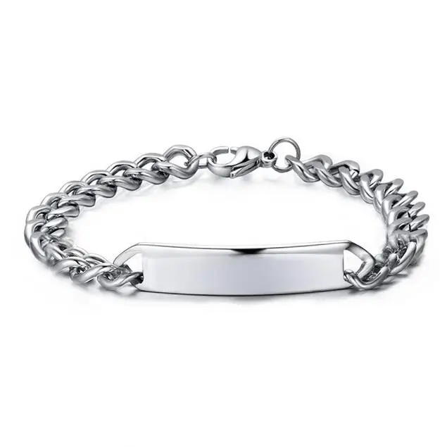 bracelet mens engraved