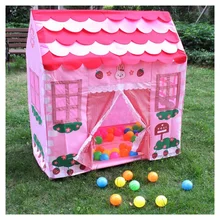 Игровой домик девушка городской дом дети секретный сад розовый игровой шатер отличный подарок