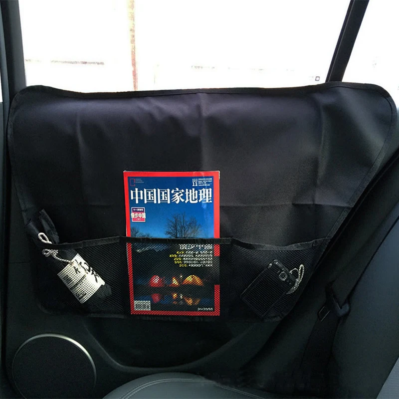 2pcs Pet Car Window Covers For Big Dog Waterproof Prevent Scratching Car Interior Travel Accessories Dog Carriers Car Covers Mat