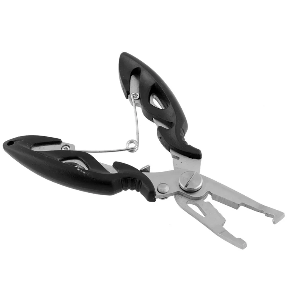 1pcs Fishing Multifunctional Plier Stainles Steel Carp Fishing Accessories Fish Tackle Lure Hook Remover Line Cutter Scissors