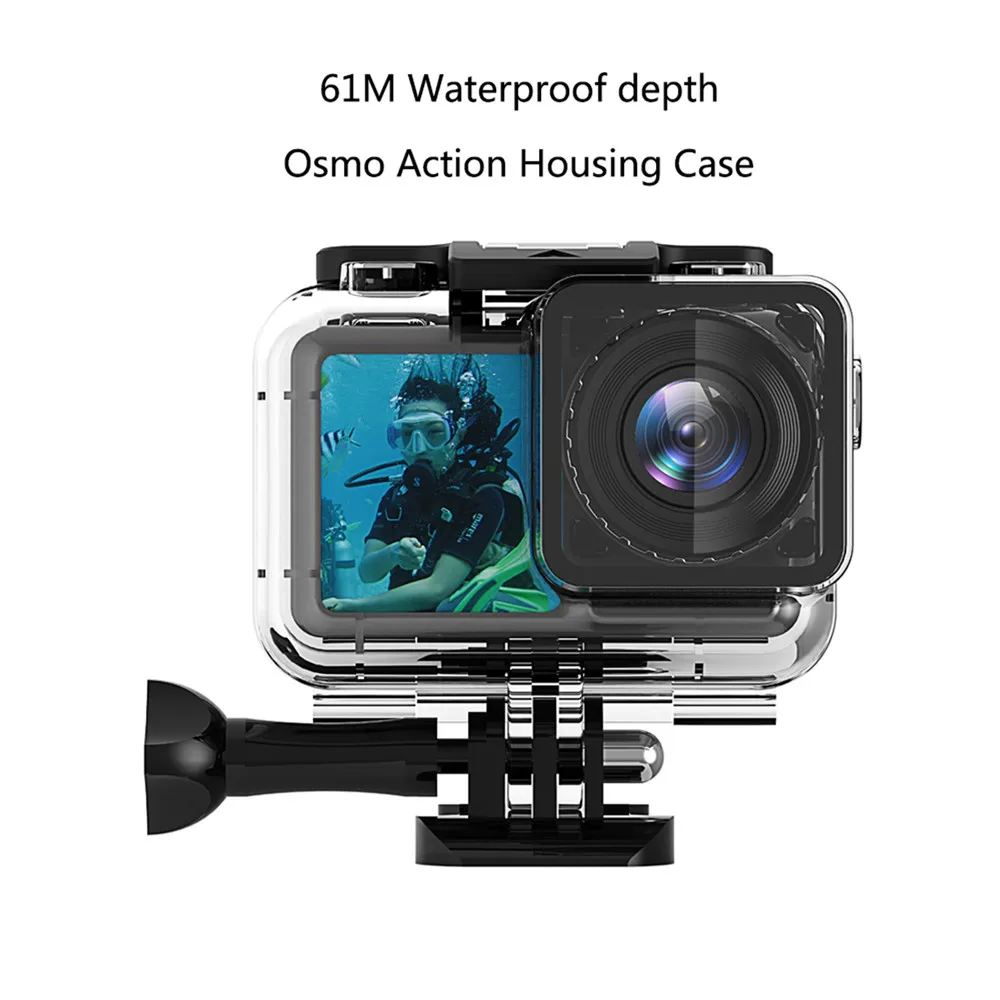 61 м водонепроницаемый чехол для DJI Osmo аксессуары для экшн-камеры Osmo экшн-Спортивная камера Дайвинг защитный чехол оболочка коробка