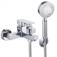 Медный смесительный клапан смеситель для душа горячая и холодная Прокат для жилой комнаты, ванной смеситель для душа насадка для душа