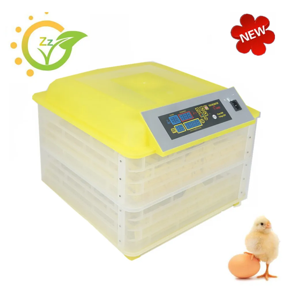 Best Poultry Hatchery Machine Automatic 96 Eggs Incubator Hatching Brooder Small Chicken Bird