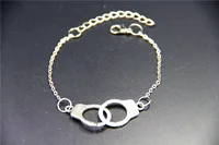 Bracelets de menottes à breloques vintage pour hommes et femmes, bijoux de mode, cadeaux de colliers de la présidence 2