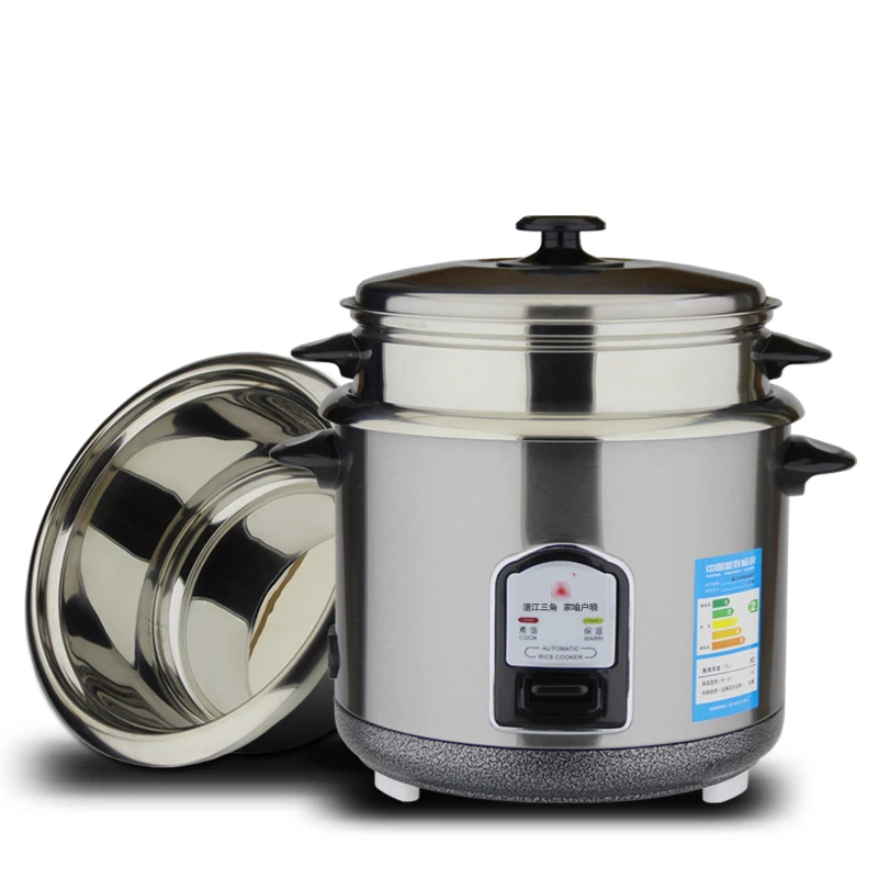 2L/3L/4L/5L/6L Stainless steel rice cooker steamer home cooking machine
