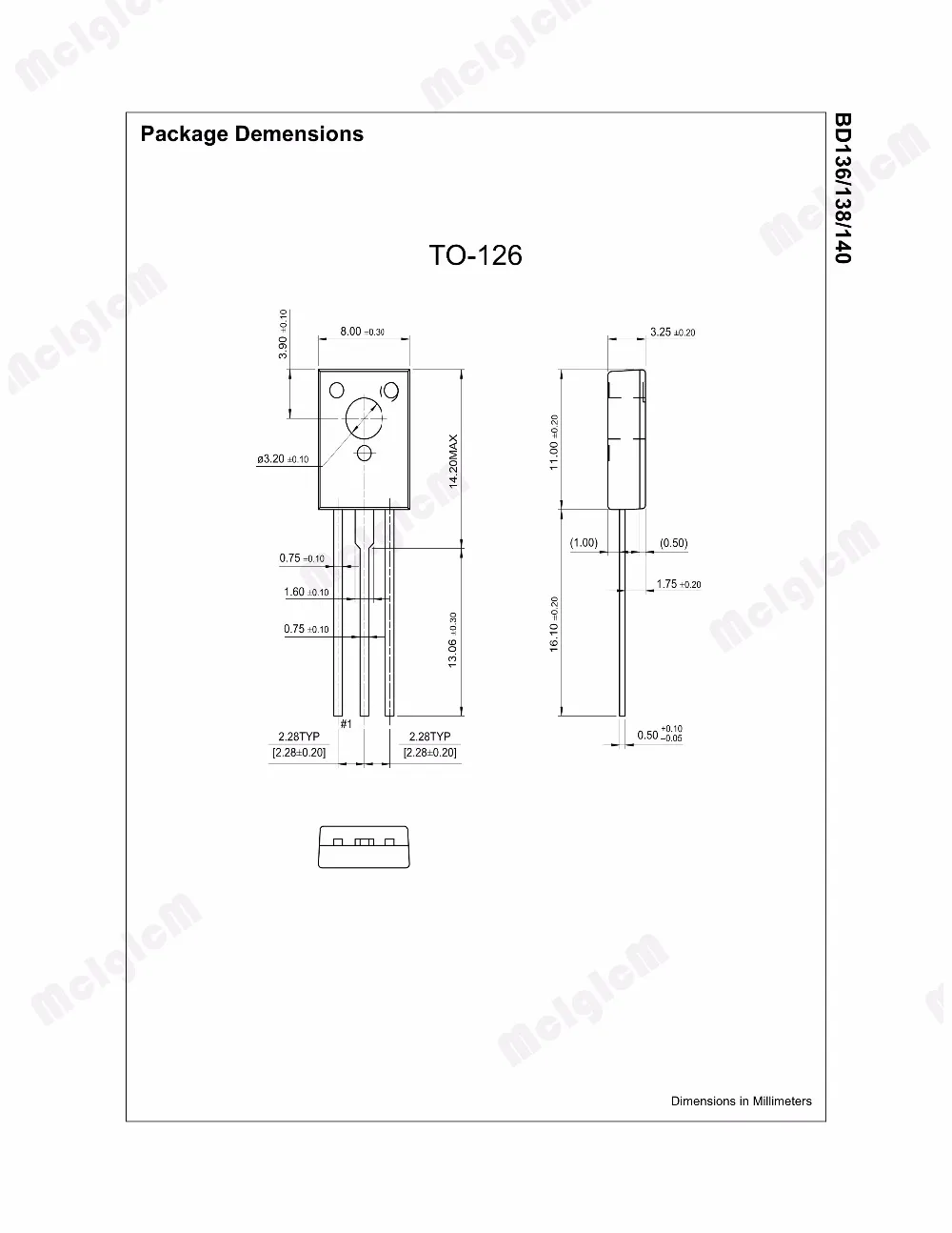 20 шт BD139 BD140-126(BD140 10 шт.+ BD139 10 шт