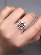 Natural red garnet gem jewelry sets natural gemstone Pendant ring Earrings 925 silver Lace wedding design women fine jewelry