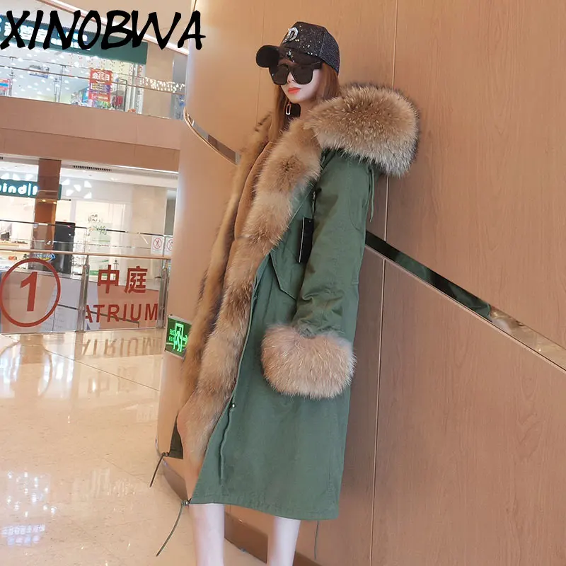 Casual c1 C2 Laveur c4 c7 Raton c3 Real Mode Veste Manteau Hiver Big c6 Collier Fourrure Tendance Femmes Parkas Femme c8 Épais Polaire c5 De Manchette Militaire Chaud Lâche 1nqEFzgf
