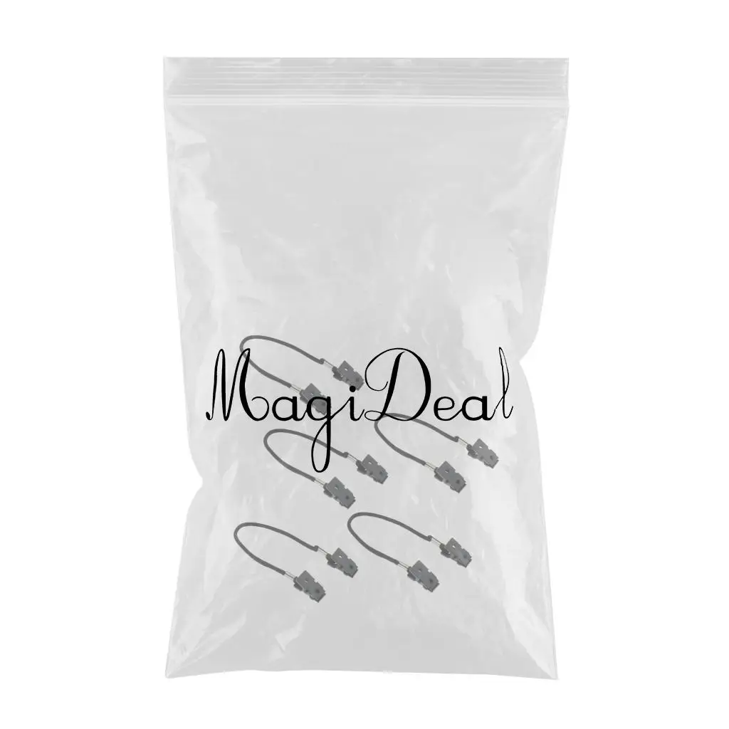 5pcs Cap Retainer Secure Hat Keeper&Holder badge clips for Outdoor Fishing Outdoor Tools Multi-function Clip with Antilost Strap