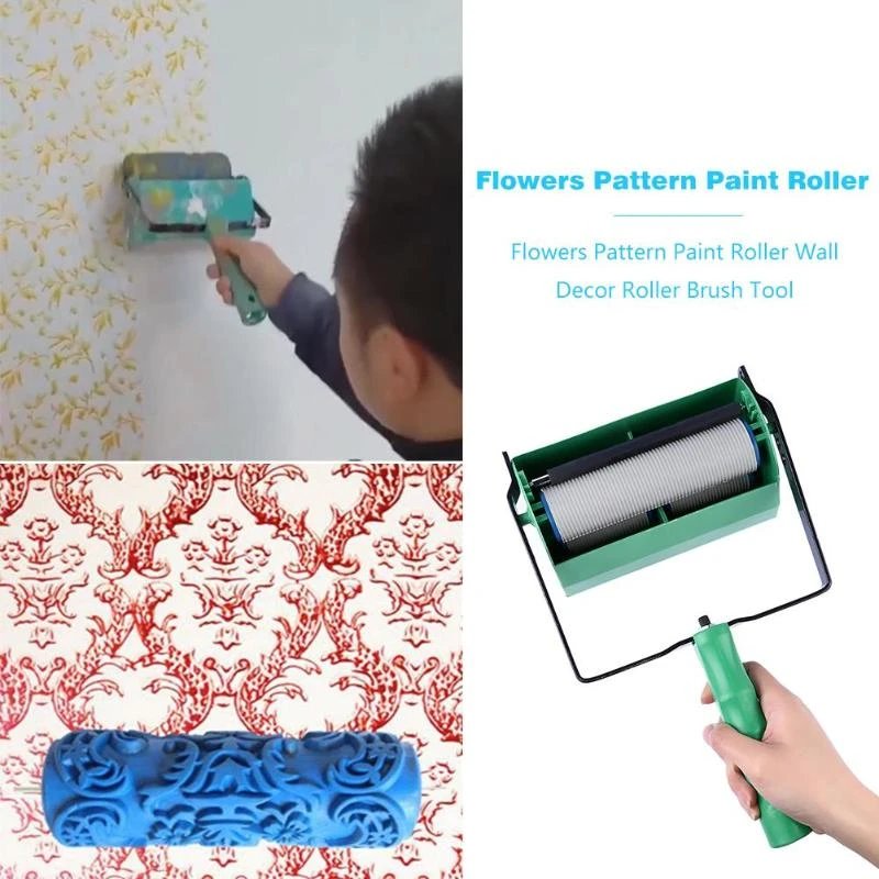 what type of paint roller to use on kitchen cabinets 5 inch flowers pattern paint roller wall decoration roller brush tool for home wall printed brush single colors type what type of paint roller to use on kitchen cabinets 5 inch flowers pattern paint roller wall decoration roller brush tool for home wall printed brush single colors type