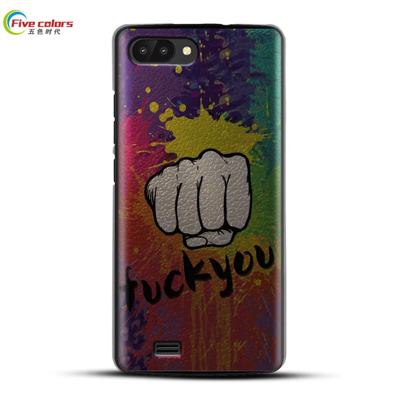 

Blackview A20 Back Cover Case Fashion Cartoon Painted Protective Hard PC Cover Case For 5.5inch Blackview A20 smart mobile phone