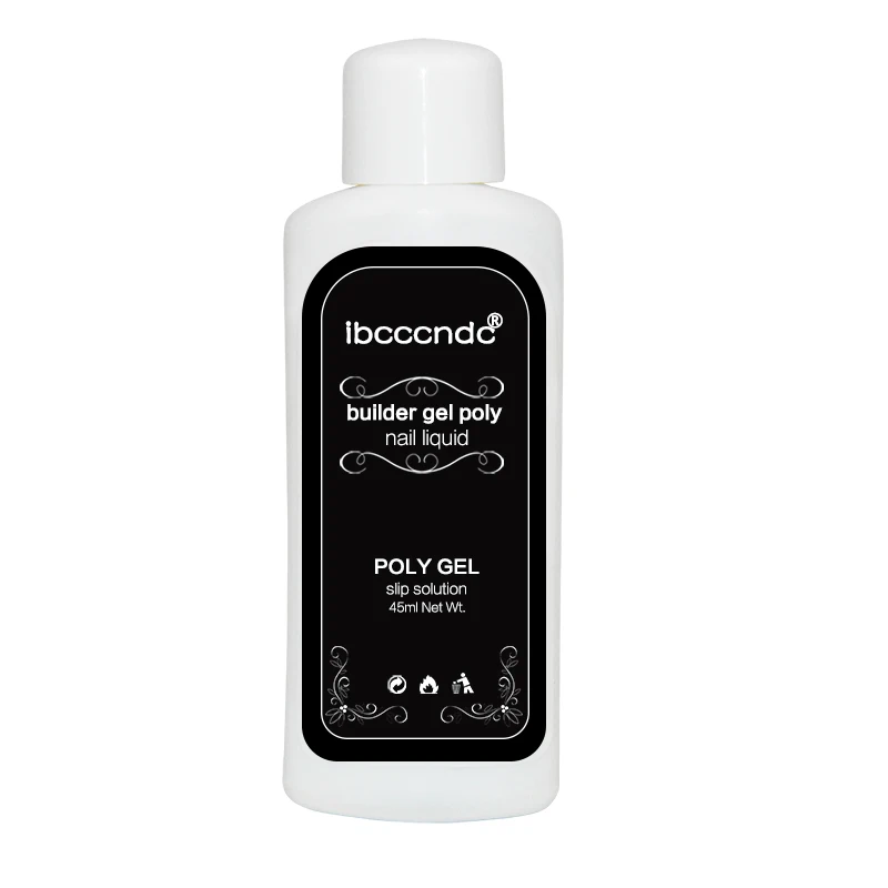 

Ibcccndc 45ML Poly Gel Nail Liquid Set Varnish Silp Solution Odorless Alcohol Substitutes PolyGel Kit Nail Polish Gel Varnish