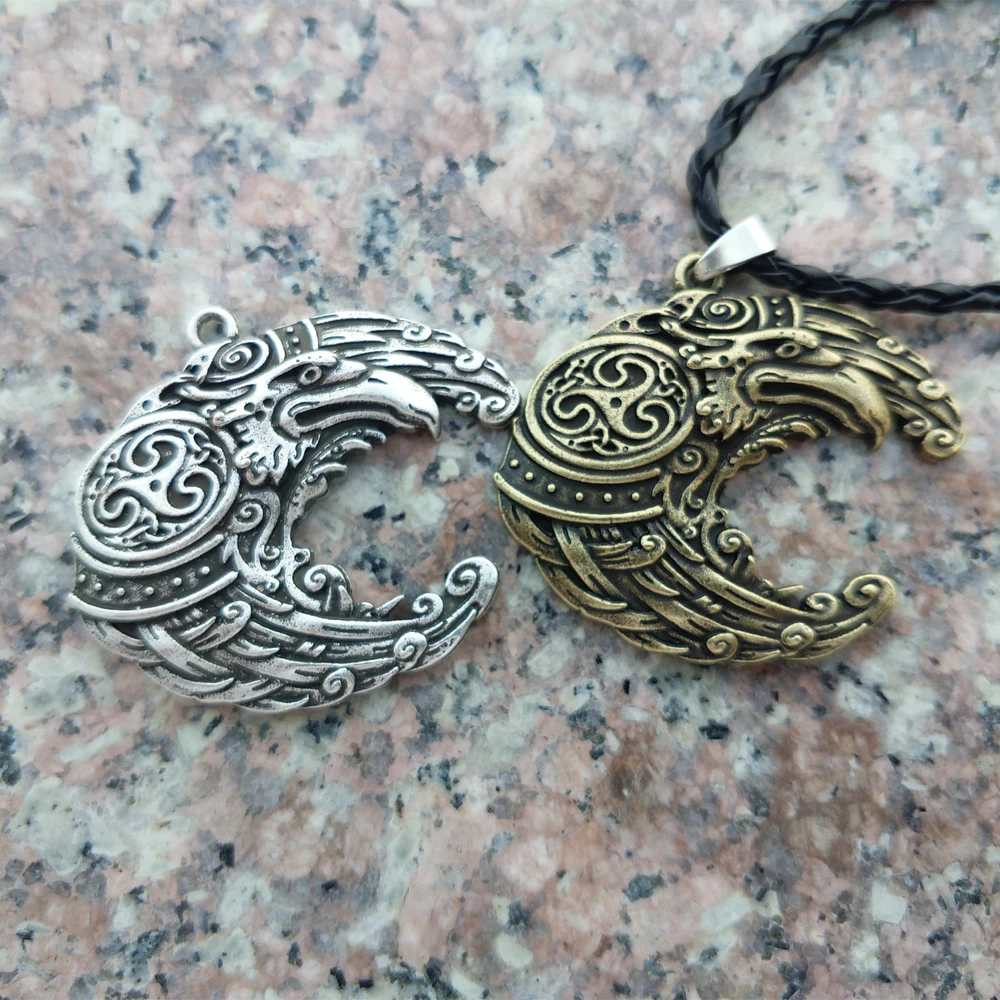 

Langhong Viking Fibula Brooches Legendary Vikings Amulet Viking brosch jewelry Brooches