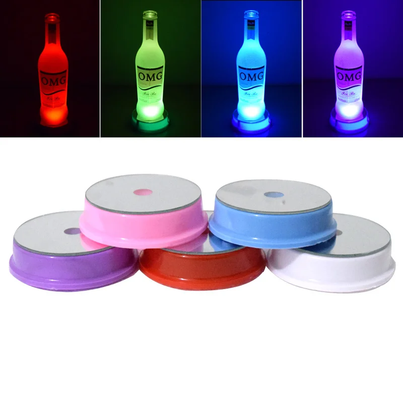 Creative 3LED KTV restaurant cocktail table mat cup holder ... Creative 3LED KTV restaurant cocktail table mat cup holder ...