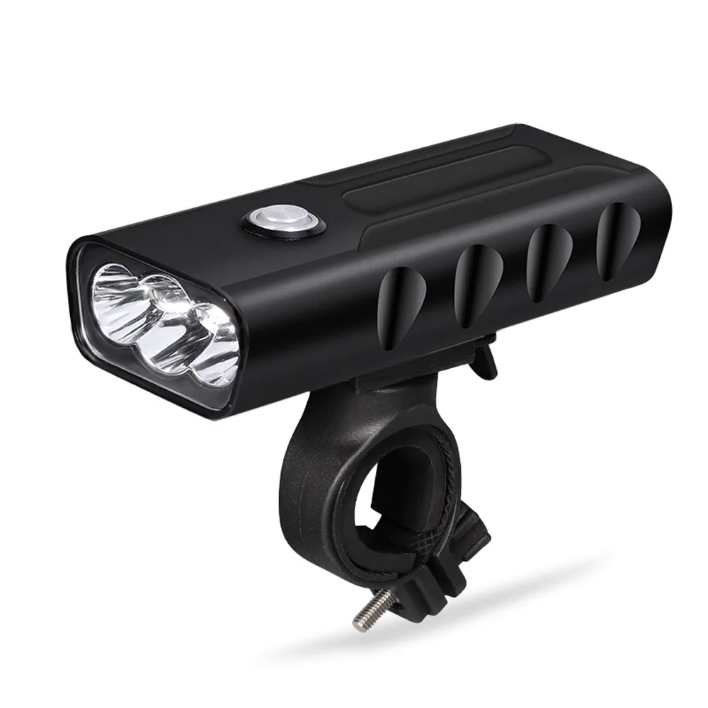 Яркий USB Перезаряжаемый велосипедный фонарь велосипедный головной светильник вспышка светильник 3 режима Водонепроницаемый Прочный luz bicicleta 25