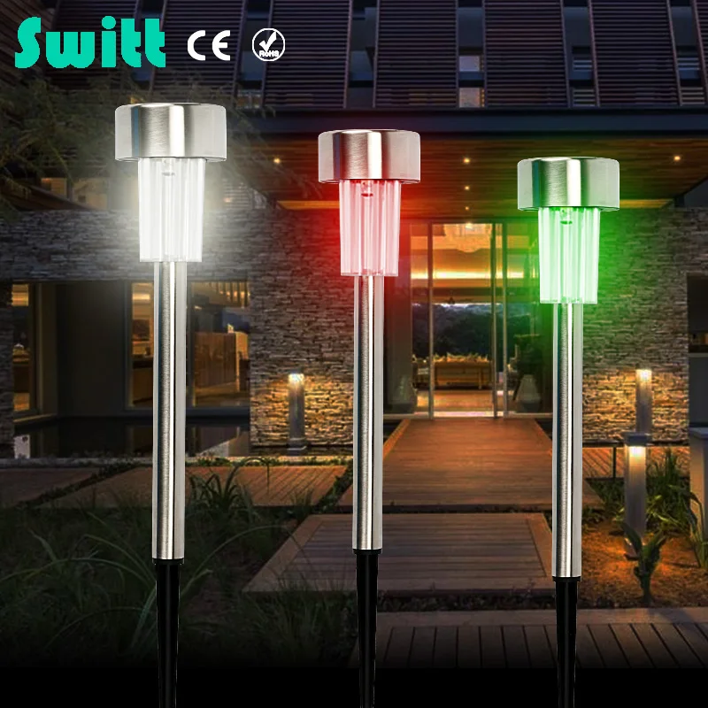 5 Or12Pcs/Lot Solar Light Garden Decoration LED Solar Garden Yard Path