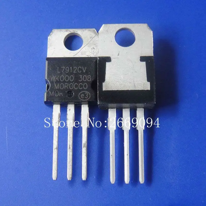 

10PCS L7912CV TO220 L7912 TO-220 7912 LM7912 MC7912 new and original IC free shipping