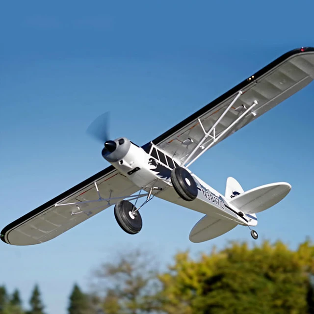 FMS RC Airplane Plane 1700MM 1.7M PA-18 J3 Piper Super Cub 4S 5CH with Gyro Auto Balance PNP Trainer Beginner Model Aircraft 2