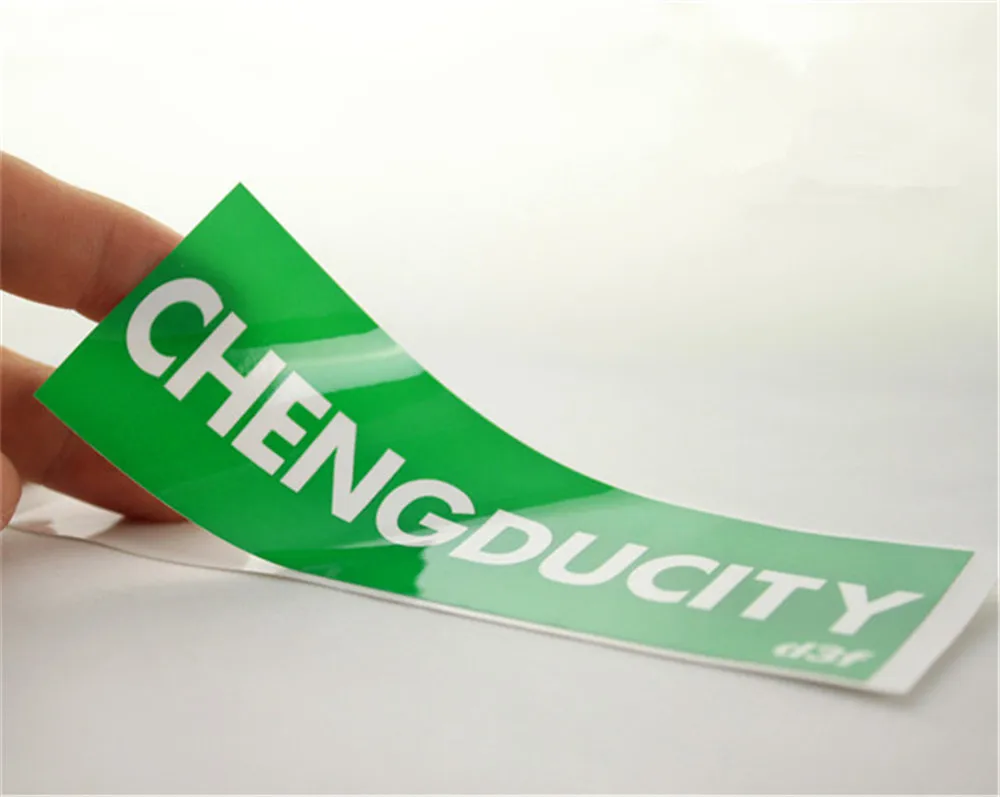 1000pcs Custom Printed Vinyl Anti Static Stickers Customized PVC
