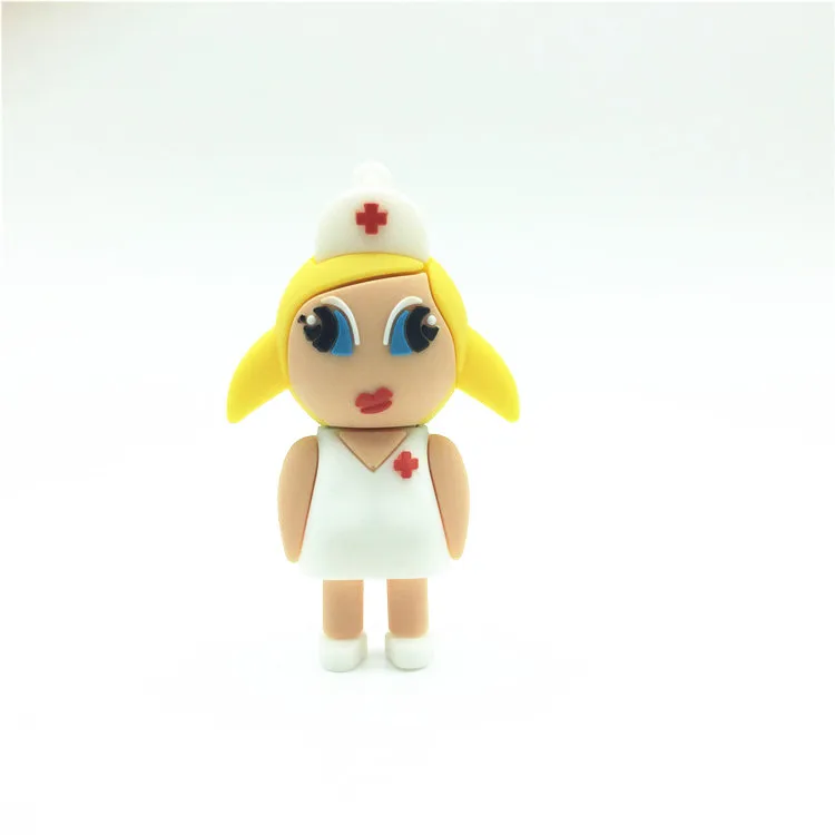 Дешевый Высокая Скорость USB 3.0 коробка Sexy Nurse накопитель 4 ГБ 8 ГБ 16 ГБ 32 ГБ 64 ГБ USB flash Drive U диск Flash карты памяти Memory Stick подарок девушке