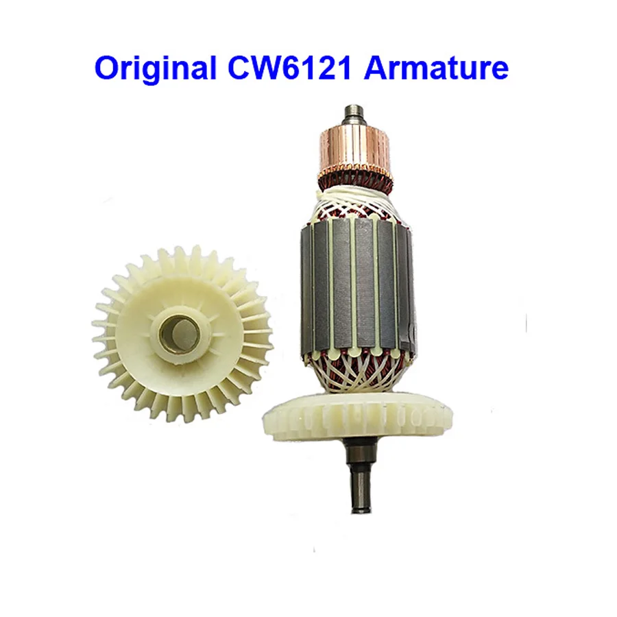 Original Armature And Carbon Brush For CW6121 Groove Cutting Machinein