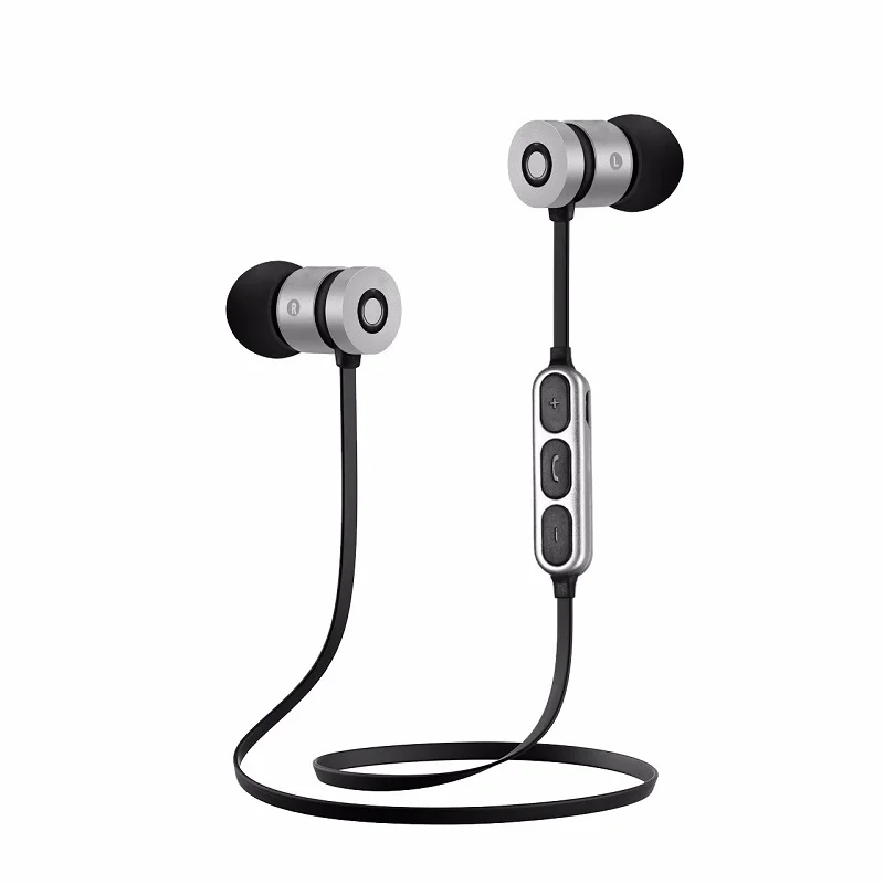 Sports Bluetooth Earphone Magnetic Earpiece Stereo Wireless Headset Earbuds with Microphone for iPhone X Universal | Электроника