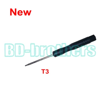 Best New Stype Black T3 Screwdriver Torx Screw Drivers Open Tool For Hard Disk Circuit Board Phone Opening Repair 3000pcs/lot