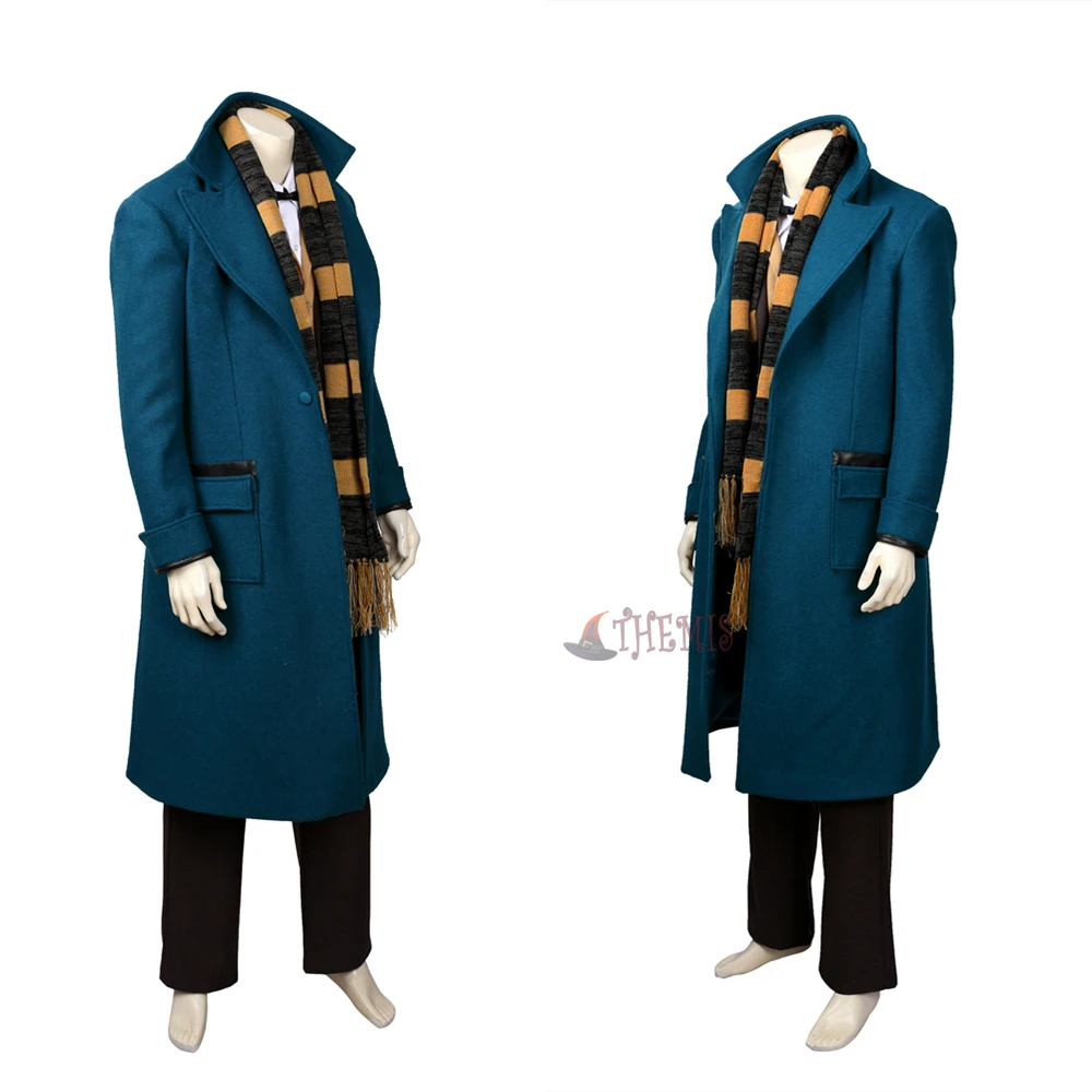 Athemis Anime  Fantastic Beasts and Where to Find  Them Newt  Scamander Cosplay Costumes high quality custom made