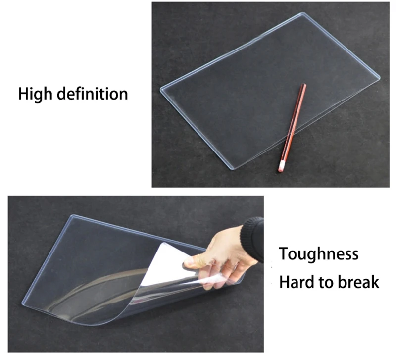 カードケースa4a5 a6 a7 b5 b6 b7 b8jx-透明ハードスリーブpsセット