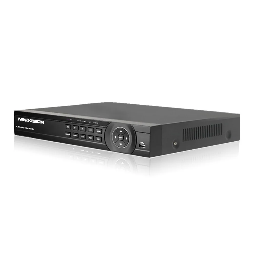 NINIVISION 16CH AHD видеорегистратор AHD TVI CVI HD 1080P видео Регистраторы H.264 CCTV Камера Onvif сетевой 16-канальный видеорегистратор IP NVR мульти-языковой, 1 ТБ