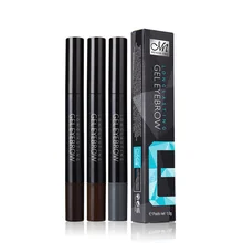 Макияж длительный Водонепроницаемый карандаш для бровей тонкой Ручка бровей Enhancer Водонепроницаемый натуральный косметический крем для бровей Eyebrow