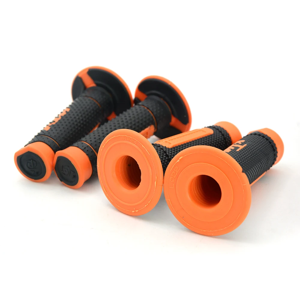 

Motorcycle hand grips 22mm gel rubber handle bar grips for KTM Duke 200 250 390 EXC EXCF