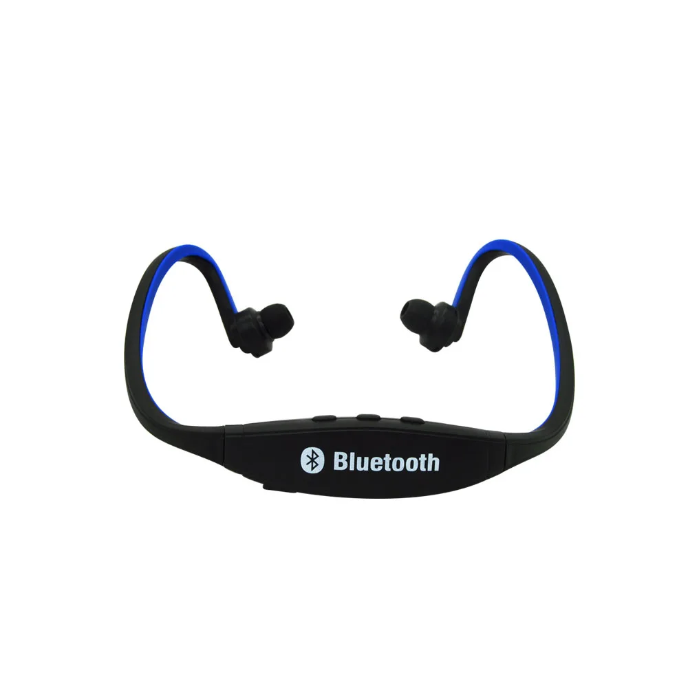 Bluetooth наушники, Спортивная Bluetooth гарнитура, беспроводная гарнитура, наушники Auriculares, шейные наушники, наушники с микрофоном для iphone, Xiaomi - Цвет: Blue