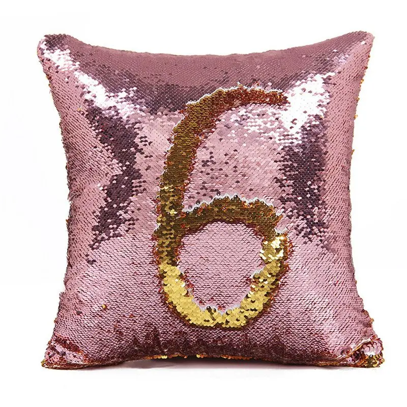 Горячая Распродажа 40x40 см диванные подушки с блестками|cushion cover|sofa cushion coversequin throw