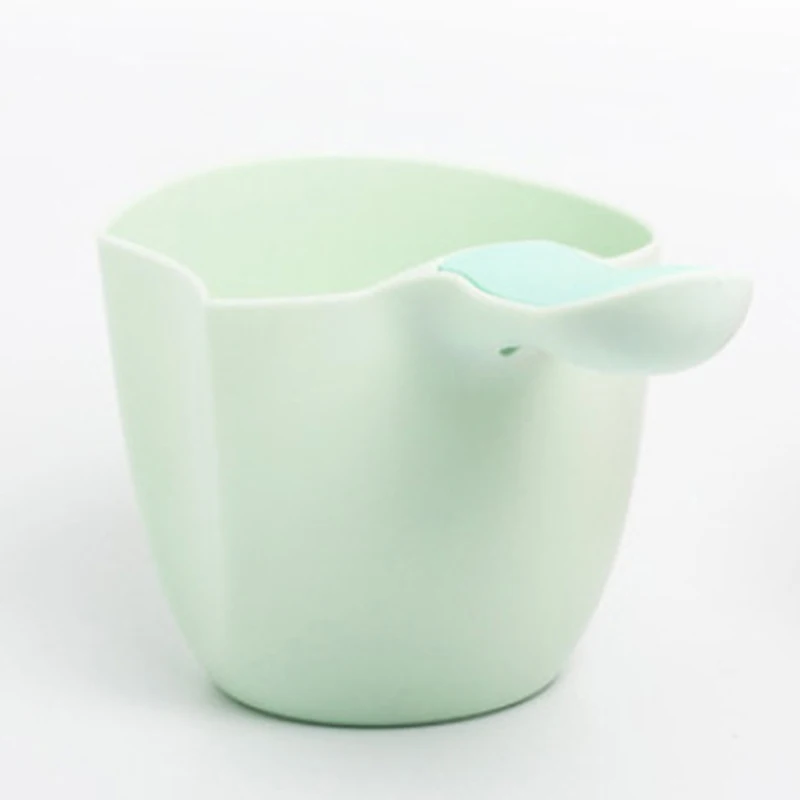 Сухое молоко для младенцев Совок Пластик воды с овощей, приборы для приготовления пищи детский шампунь для ванной ложка ребенка при мытье головы; краску чашка детская Ванна мини чашка - Цвет: green