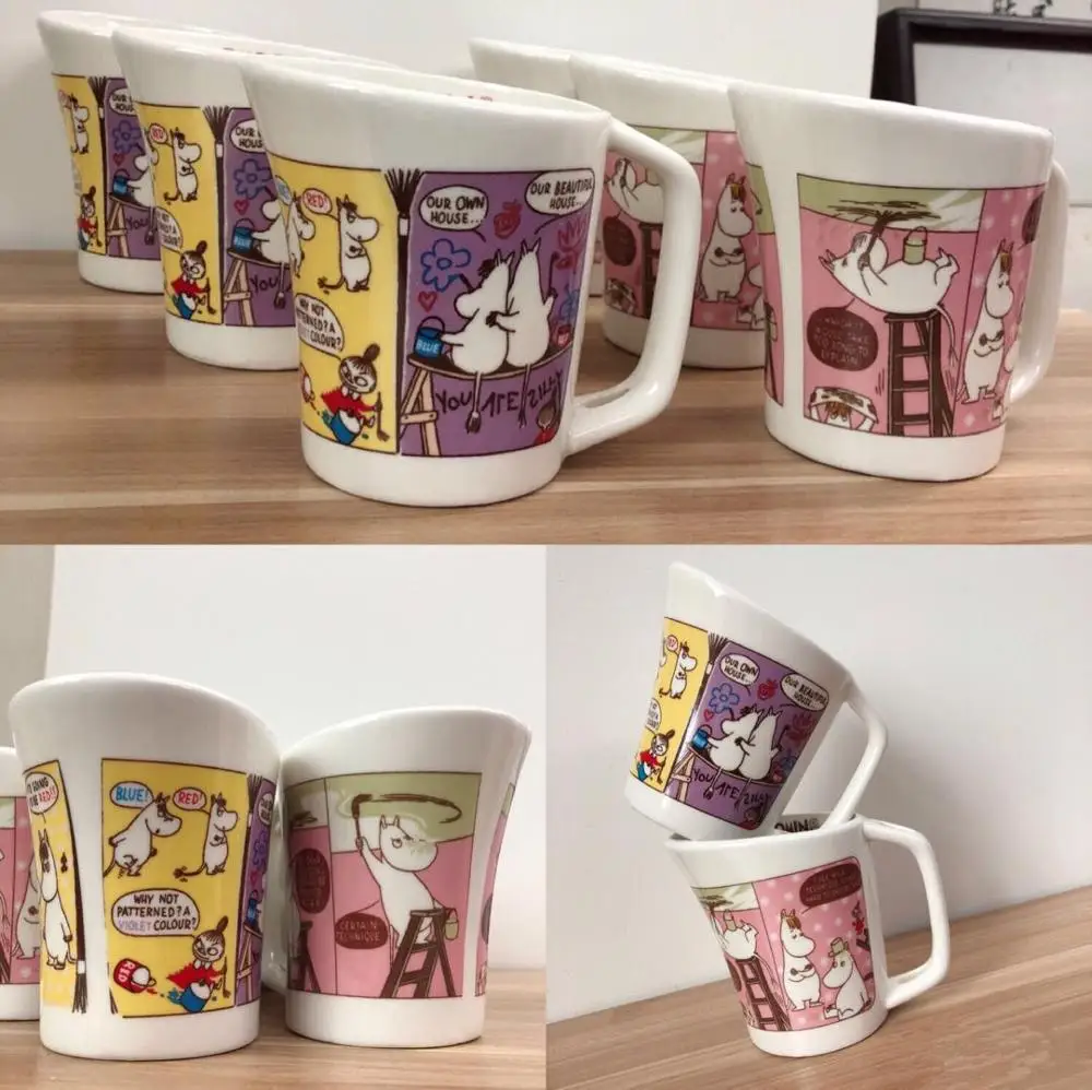 

Moomin irregular cups and mugs moomin mugs tazas de ceramica creativas canecas criativa Favorite version cute mug