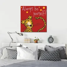 Картина по номерам художественная краска по номеру мультфильм детская комната картины нарисованные красками по номерам на холсте с рамкой цифра