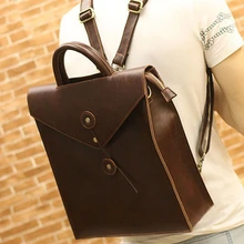 Сумка для ноутбука Высококачественная Брендовая женская мужской кожаный рюкзак мужская деловая сумка Женская дорожная сумка винтажная сумка