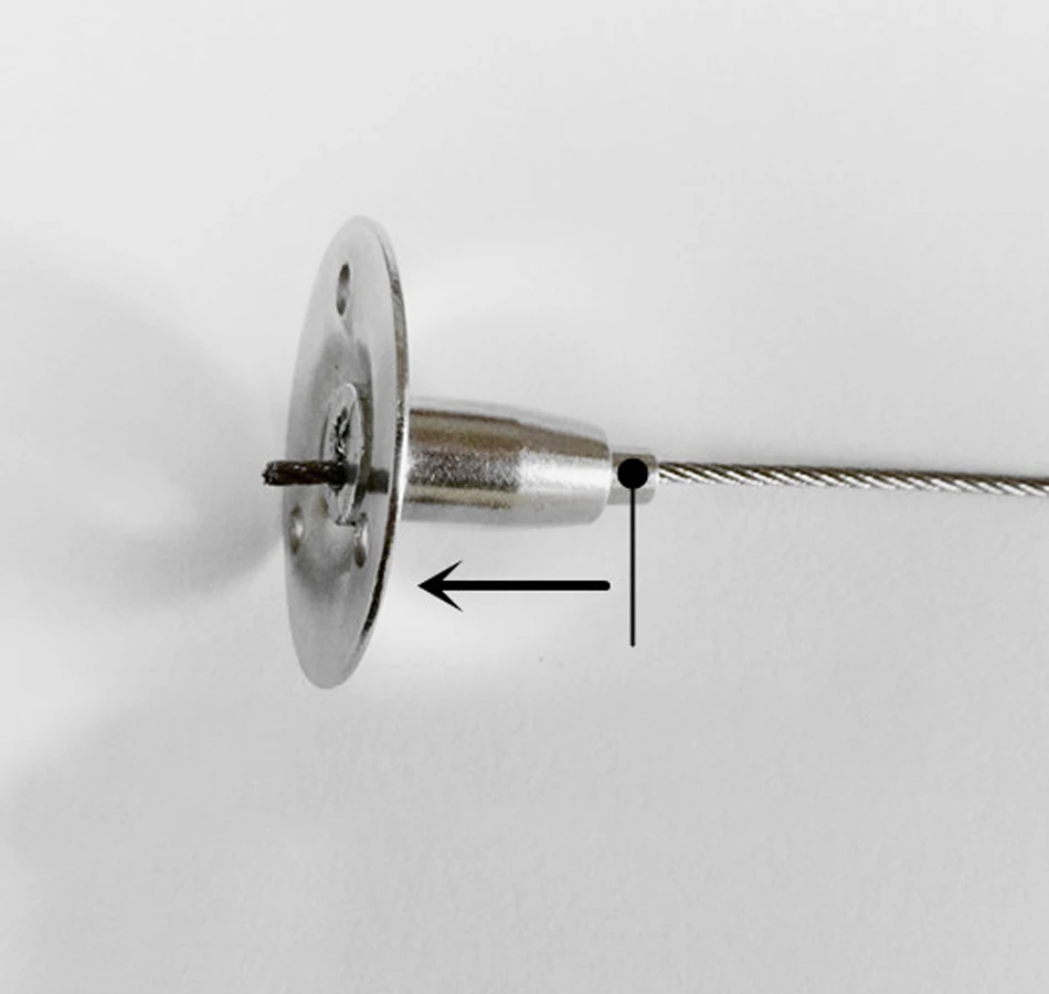 Свинг код концы головы-профессиональная художественная галерея фото дисплей висячие системы аксессуары. Из нержавеющей стали
