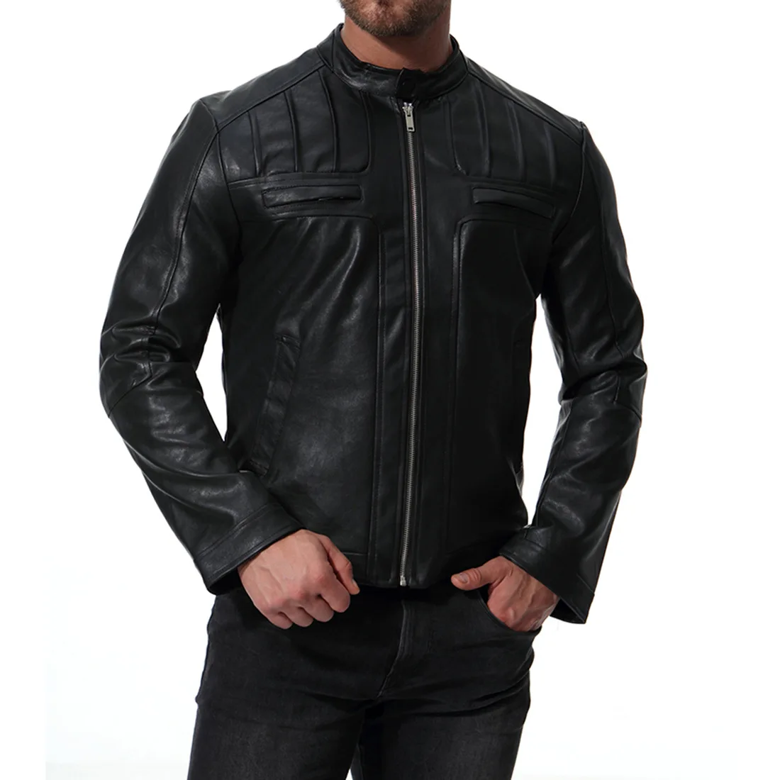 leather jacket xxl