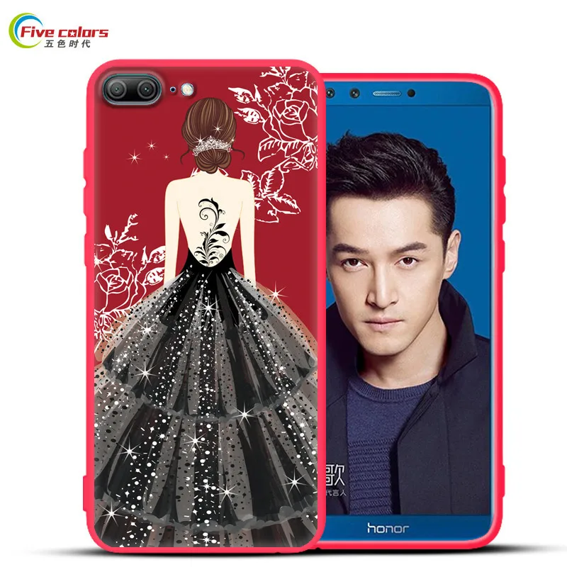 Case For Huawei Honor 9 Lite Soft Silicone Coque Full Protection Cover Funda |
