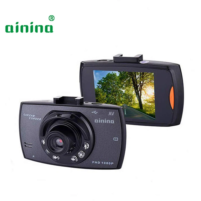 Ainina 2,4 дюймов 1080P Dashcam Автомобильный регистратор для вождения автомобиля камера DVR с датчиком движения Ночное Видение G