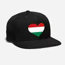 Венгрия сердце вышивка Центральной Европы Magyarorszag эмблема флага щит герб Будапешт патриотизм рэп Бейсболка унисекс