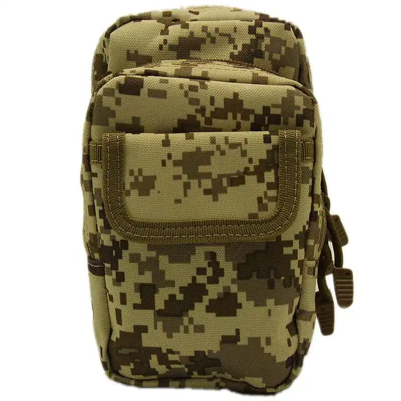 Открытый талии Молл сумка Тактический Охота Airsoft Стрельба Magazine телефон сумка-пояс - Цвет: Desert Camo