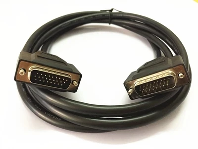 

DB26 Male to Male Data Transfer Extension Cable 26Pin Connection Wire Black 50cm/1.5M