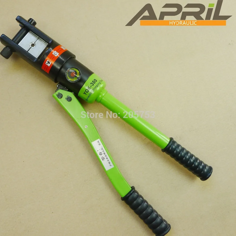 

RUS WAREHOUSE YQK-300 Hydraulic Crimping Plier Manual Hydraulic Hose Crimping Tools For Press CU/AL Connectors