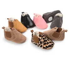 Высокое качество детская обувь для девочек мальчиков детские теплые ботинки овчины сапоги и ботинки девочек зимние Мех животных плюс бархатные теплы