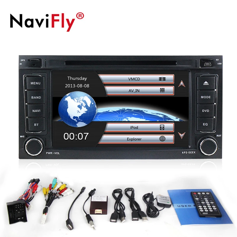 Top NaviFly Car dvd multimedia player radio audio for Volkswagen VW Touareg 2004 - 2009 T5 with GPS navigation BT RDS Map MIC 5 Top NaviFly Car dvd multimedia player radio audio for Volkswagen VW Touareg 2004 - 2009 T5 with GPS navigation BT RDS Map MIC 5
