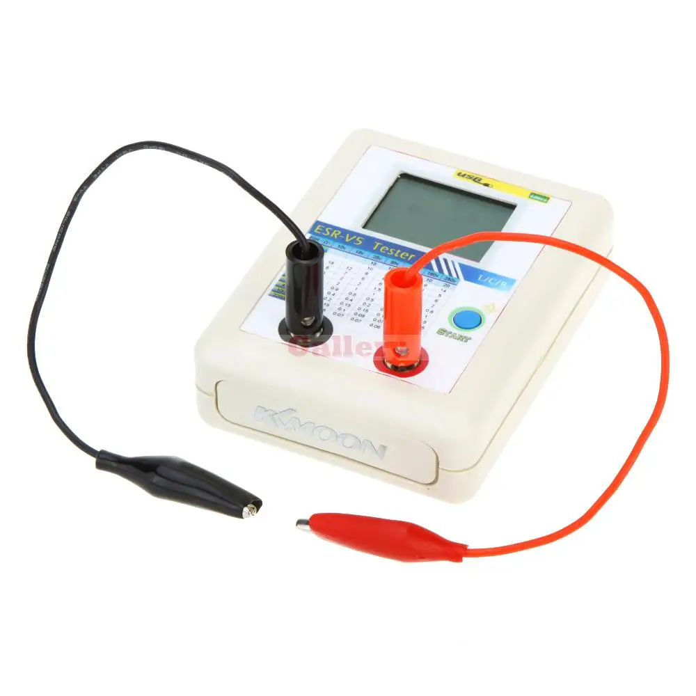 

High Quality ESR-V5 ESR Meter Capacitor Tester LCR Meter Internal Resistance Meter Test in Circuit