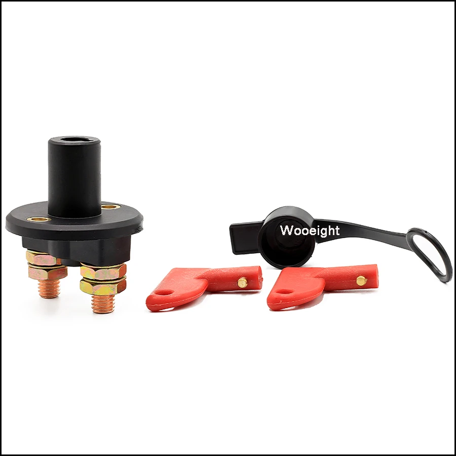 Car Battery Cut Off Switch Disconnect Switch Power Isolator YR-002A 200A 1224V For Auto Car Truck Marine Boat  (5)